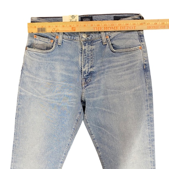 NWT Citizens of Humanity The Adler Tapered Classic Slim Stretch Jeans Heli 31 - Picture 3 of 15